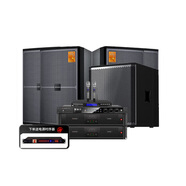 山水（SANSUI）KS310專(zhuān)業(yè)KTV卡拉OK音響組合家用家庭K歌一體機(jī)大功率套裝影院點(diǎn)歌機(jī)功放全套商用設(shè)備音箱官方 10吋音箱+功放*2+話筒+點(diǎn)歌機(jī)+炮