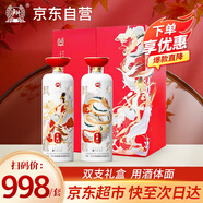 瀘州老窖 原釀天典  濃香型白酒 52度 500ml*2瓶 禮盒裝 收藏送禮宴請