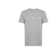 Polo Ralph Lauren男士休閑圓領T恤短袖710 839046 047灰色 S情人節(jié)禮物