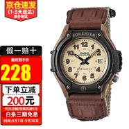 卡西歐（CASIO） 手表Forester經(jīng)典復(fù)古森林人網(wǎng)紅同款男女表送禮推薦 FT-500WC-5B