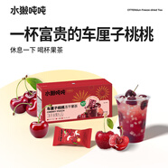 水獺噸噸車?yán)遄犹姨覂龈伤?杯低卡烏龍茶冷泡鮮果茶水果茶袋泡茶90g