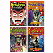 英文原版 Goosebumps Graphix 雞皮疙瘩系列系列4本 學(xué)樂(lè )出版著(zhù)名小說(shuō)