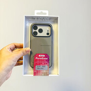 x-level手機(jī)殼簡悅系列適用于蘋果17proMax手機(jī)防摔帶支架 保護(hù)殼 灰色 正品保證/拆封不退換 iPhone 17 Pro Max