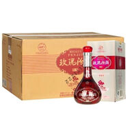 汾酒【喜酒】山西杏花村玫瑰汾酒1號 40度 玫瑰白露酒 475ml整箱6瓶 40度 225mL 12瓶 紅玫瑰10年露酒