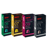悠詩詩（UCC）咖啡品鑒師系列膠囊咖啡40粒6號+07號+09號+11號