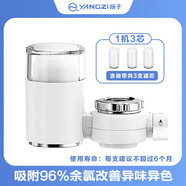 樣子家用龍頭凈水器五級過濾濾除雜質(zhì)多檔出水廚房使用 白色A款1機3芯