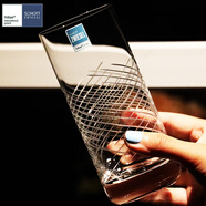 肖特圣維莎德國進(jìn)口SCHOTT水晶超薄耐熱玻璃啤酒牛奶杯果茶汁冷水杯子壺套裝 六只肖特雕刻水杯375ml