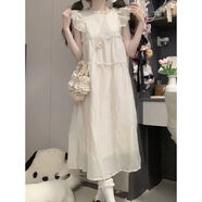 NJTD元?dú)馍倥畬W(xué)生連衣裙衣服法式甜美多巴胺仙女氣質(zhì)小飛袖連衣裙女學(xué) 杏色連衣裙收藏關(guān)注優(yōu)先發(fā)貨 均碼 s關(guān)注店鋪小禮物