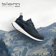 愛(ài)步（ECCO）BIOM 2.2跑步男鞋 運(yùn)動(dòng)鞋男透氣訓(xùn)練輕量暢跑明星同款 健步830754 深藍(lán)色83075411415 40 （尺碼偏大）