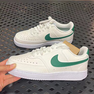 耐克（NIKE）女鞋Court Borough運(yùn)動(dòng)鞋aj簡(jiǎn)版經(jīng)典輕便低幫耐磨休閑鞋板鞋子女 FQ8892-133 奶油白 綠 39