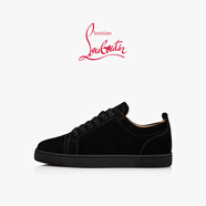 路鉑廷（Christian Louboutin）CL/路鉑廷LOUIS JUNIOR男鞋運(yùn)動(dòng)休閑鞋板鞋紅底鞋 黑色 39.5