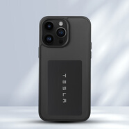 奧拓森適用特斯拉Model3/Y卡片手機(jī)殼卡倉(cāng)鑰匙套全包二合一蘋果151614promax手機(jī)保護(hù)套防摔 黑色磨砂【不帶引磁環(huán)】 iPhone 16Promax