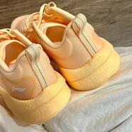 李寧（LI-NING）超輕21跑步鞋女鞋2025秋季新款競速跑鞋網(wǎng)面減震透氣運(yùn)動(dòng)鞋 熒光橙ARBU002-45 35