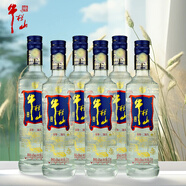 牛欄山白酒 清香型 二鍋頭 百年 藍(lán)標(biāo) 45度 375mL 6瓶