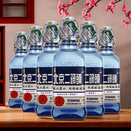 百年劉壺記北京二鍋頭小方瓶藍(lán)標(biāo) 42度清香型白酒 固態(tài)法釀造酒 北京產(chǎn)地 500毫升*6瓶