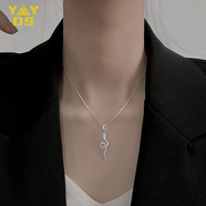 YYYDS S925銀小蛇項(xiàng)鏈女輕奢小眾高級(jí)2025年新款情人節(jié)生日禮物送女友 925銀小蛇項(xiàng)鏈