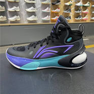 李寧籃球鞋男子2024秋季馭帥17輕量回彈中幫籃球專(zhuān)業(yè)比賽鞋 ABAT043 馭帥17 黑色 ABAT043-9 46