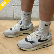 耐克（NIKE）休閑鞋男鞋2024春季新款運(yùn)動(dòng)鞋AIR MAX氣墊減震跑步鞋 HJ3498-007灰白 40