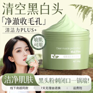 蘭可欣清潔泥膜深層補(bǔ)水保濕涂抹式面膜清潔毛孔男女專用 【綠茶清潔泥膜】 100g 1瓶