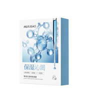 美膚寶積雪草膠原蛋白蠶絲補水舒潤水庫熬夜面膜緊致彈潤修護保濕 沁潤保濕面膜5片/盒