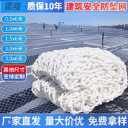 雷隆安全網(wǎng)防護網(wǎng)建筑工程樓梯陽(yáng)臺尼龍高空防墜網(wǎng)繩防貓網(wǎng)兜隔離車(chē)網(wǎng) 10厘米網(wǎng)孔 3米*5米現貨速發(fā)