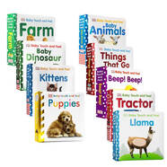 Baby Touch and Feel 系列9本全套兒童親子閱讀 0-3歲學前寶寶啟蒙認繪本書