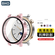 BHO【熱銷10萬(wàn)+】適用華為gt5/5pro保護(hù)殼一體手表膜watch5/4pro鋼化膜fit4/pro/gt4/3pro保護(hù)套防摔 GT4-41mm【殼膜一體·無(wú)刻度-玫瑰金】