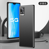 陸桐vivo S7手機殼金屬男磨砂殼s7t外殼保護套vivo S7E鏡頭全包S6攝像頭軟殼S7 5G軟硅膠殼防摔防指紋 vivo S7【砂黑色】
