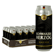 歌德德國原裝進(jìn)口黑啤酒 500ml*24罐整箱裝 黑啤500ml*24罐【26年10月到期】