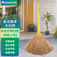 標(biāo)燕【帶粉小號】軟毛芒草掃把單個(gè)魔法手工鳳尾草懶人掃把掃帚掃把掃把