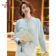 俞兆林老年女裝新中式氣質(zhì)媽媽外套國(guó)風(fēng)提花外套婆婆短外套 Y243U2006