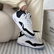 耐克（NIKE）女鞋 Air JordanCOURTSIDE23 AJ23女子康扣運動休閑籃球鞋 AR1002-104【白黑】 37.5