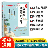 初中文言文基礎(chǔ)知識(shí)大通關(guān) 2025版漫畫圖解語文文言字詞大全中國古代文學(xué)常識(shí)考點(diǎn)全歸納中考真題訓(xùn)練
