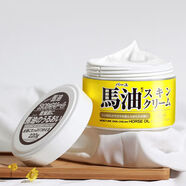 馬油（LOSHI）日本LOSHI北海道馬油身體乳485ml面霜220g保濕滋潤(rùn)身體乳液面霜情人520母親節(jié)禮物 1罐