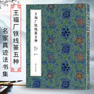 王福廠鐵線篆五種 名家真跡法書(shū)集 篆書(shū)金文臨摹字帖毛筆軟筆書(shū)法銘文集萃 掃描高清原大釋文教材金文字帖清王福庵篆書(shū) 西泠印社