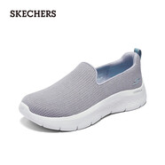 斯凱奇（Skechers）女士輕量靈活一腳蹬休閑健步鞋124964 灰色/GRY 37