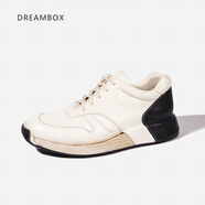 dreambox鈞博vibram水洗馬皮高端男鞋舒適透氣運(yùn)動(dòng)戶外休閑鞋 黑白配色 42