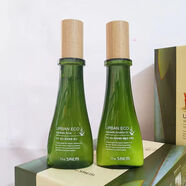 得鮮（THE SAEM） 亞麻籽水乳套裝清爽控油補(bǔ)水保濕 水100ml+乳液100ml 兩件套