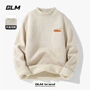 GLM毛衣男秋冬季保暖長(zhǎng)袖內(nèi)搭半高領(lǐng)加厚打底衫男士針織衫