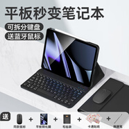 法普拉適用2024新款oppopadair2平板鍵盤保護套pad4pro全包2/3一加pro12.1英寸平板電腦11.6英寸保護殼 【雅致黑+鍵盤+鼠標】 OPPO Pad4Pro(13.2寸)
