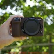 JUNESTAR適用Nikon z30硅膠套便攜保護(hù)防塵Z5/Z6II/Z7II保護(hù)套尼康Z8保護(hù)套攝影配件 硅膠保護(hù)套 尼康Z30 咖啡色-荔枝紋+贈(zèng)鋼化膜