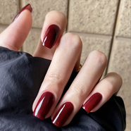 奈妮娜 NAIL NINA美甲貼片假指甲穿戴美甲可拆卸日式網(wǎng)紅甲片成品持久磨砂學(xué)生短款 CS-220長(cháng)mini果凍紅1件