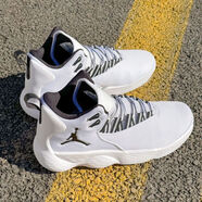 耐克（NIKE）男鞋 新款Air Jordan Super Fly運動(dòng)鞋緩震實(shí)戰籃球鞋 AR0038-100 43