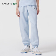 LACOSTE法國鱷魚(yú)女裝 時(shí)尚簡(jiǎn)約休閑舒適運動(dòng)褲長(cháng)褲衛褲|XF0761 J2G/嬰兒藍 S 36