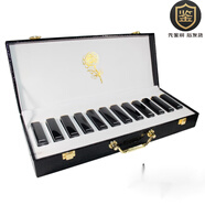 香奈兒（Chanel）口紅58粉色邂逅香水氣墊限量圣誕節(jié)禮物套盒 12支口紅-皮質(zhì)大禮盒