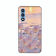 彩媛櫻Coolpad CPDAY3手機(jī)套Coolpad酷派鋒尚COOL 50Lite保護(hù)套卡通軟殼 粉色玫瑰花 其他