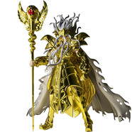 萬(wàn)代（BANDAI） 圣衣神話(huà)EX 黃金圣斗士 手辦模型玩具 蛇夫座 奧德修斯 18cm