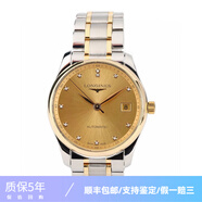 【二手99新】浪琴男表(longines)名匠系列自動機(jī)械休閑二手奢侈品男士手表浪琴二手奢侈品腕表 36mm鉆刻金盤L2.518.5.37.7
