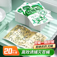 綠葉（Green Leaf）蒼蠅粘板粘蠅膠捕蠅滅蠅器20張裝 GL02110