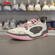 李寧籃球鞋男子2025春季新款韋德冷血2 V2緩震籃球場(chǎng)地鞋ABPV001 ABPV001-3米白色/馬路灰 42